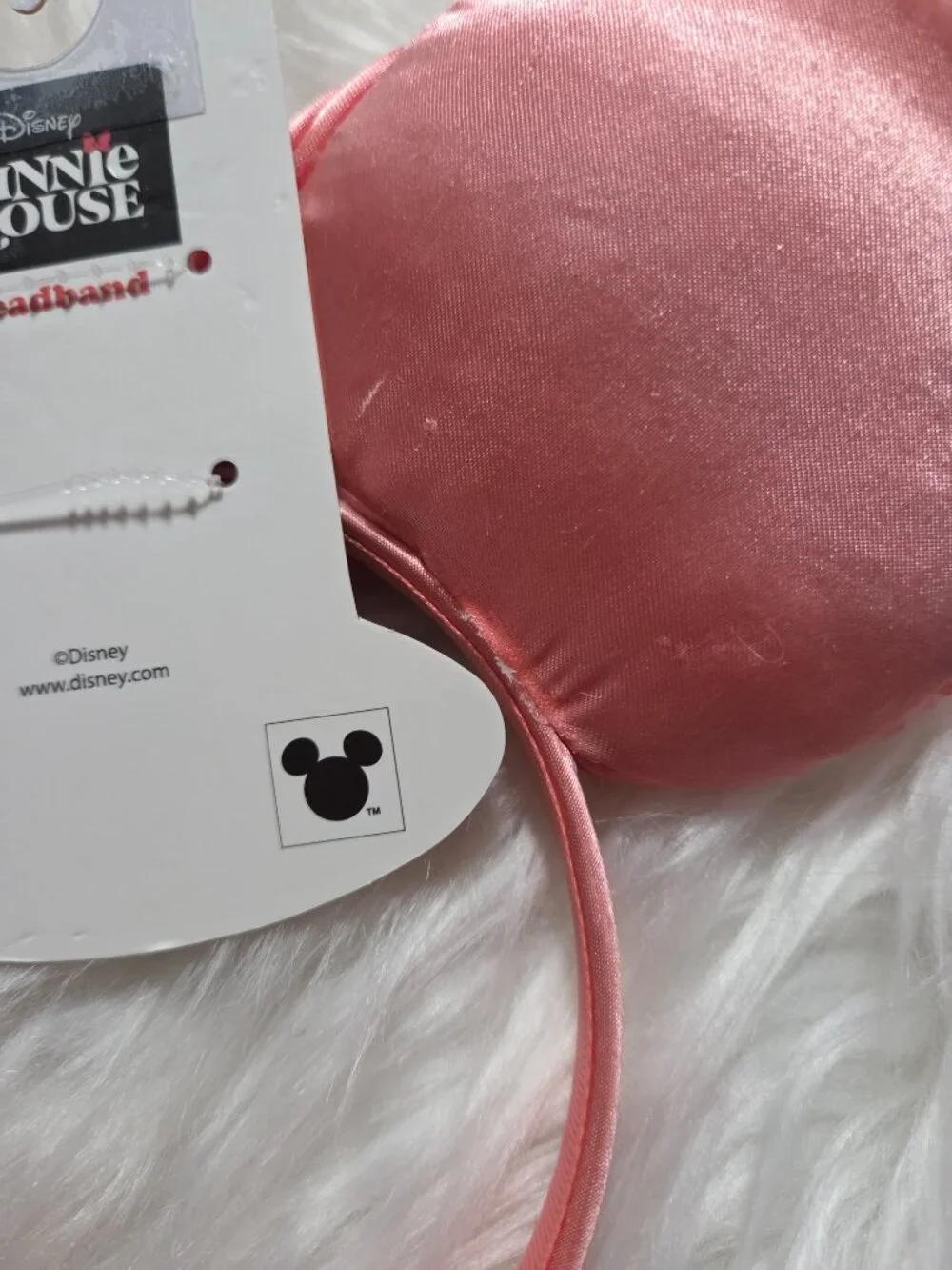 Rose Petal Design Minnie Mouse Ears